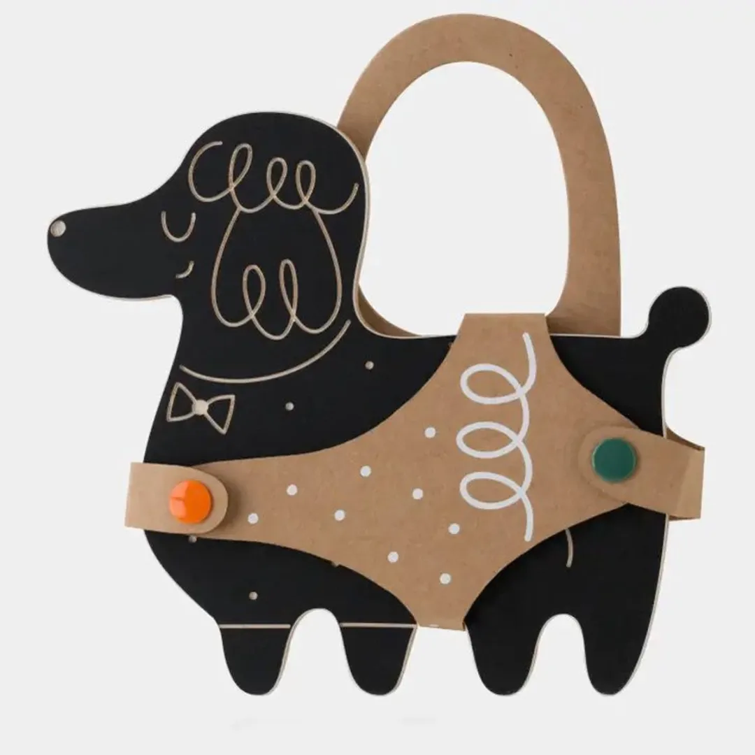 Milin Toys Poedel – Krijtbord