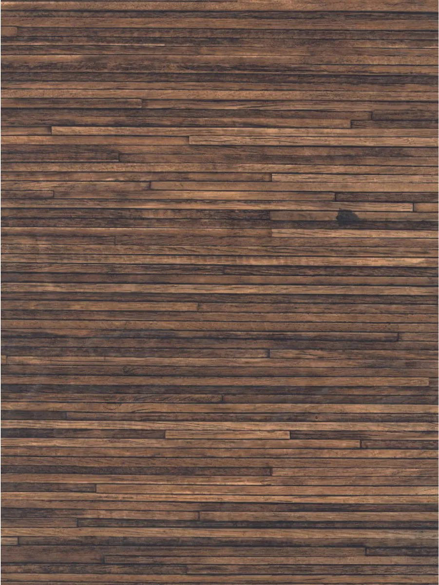 Decopatch Donker Houten Planken Papier A3