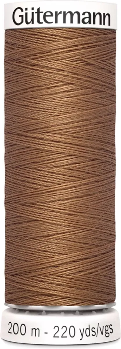 Gutermann Polyester Naaigaren 200m - Bruin