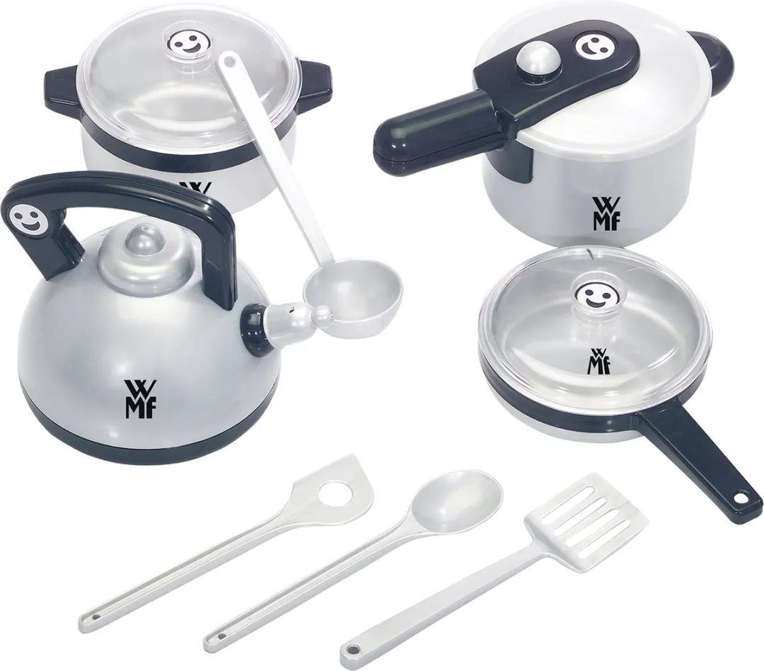 Klein Toys WMF Pannenset - Grijs/Zwart