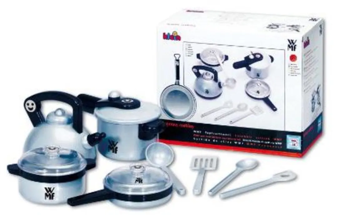 Klein Toys WMF Pannenset - Grijs/Zwart