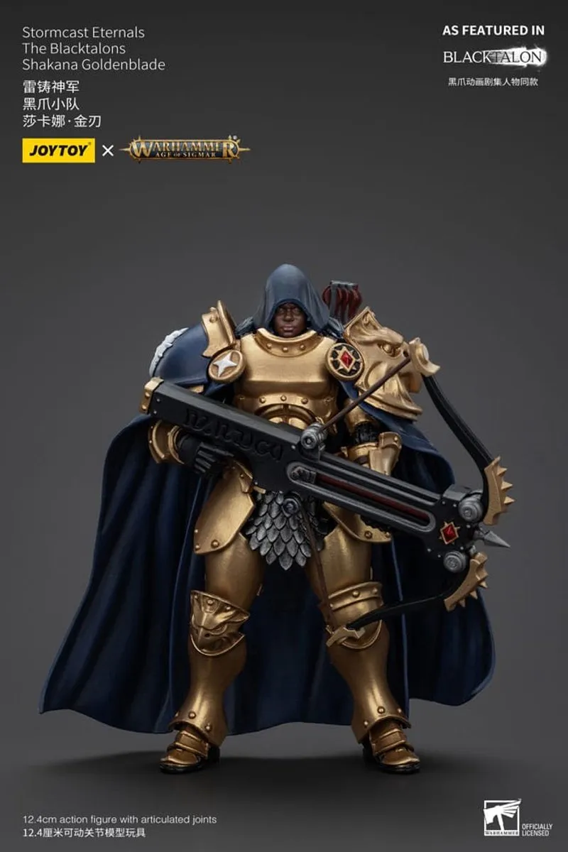 Joy Toy Warhammer Age of Sigmar Stormcast Eternals Shakana Goldenblade JT00911