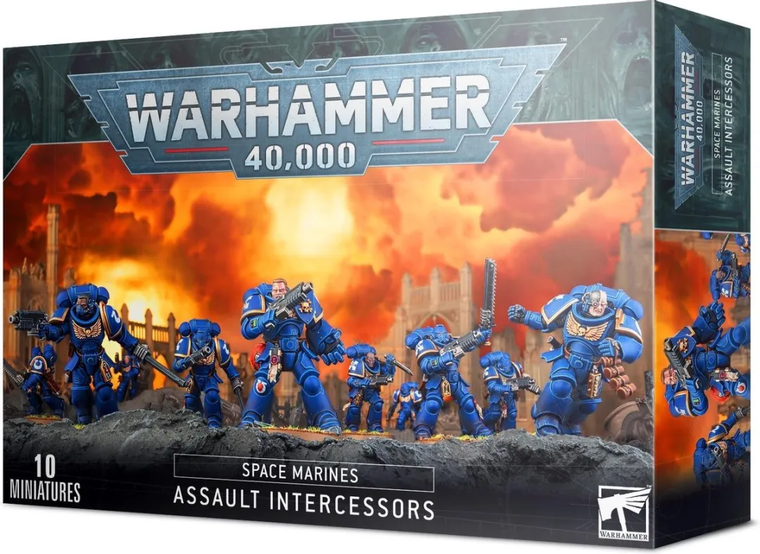 Games Workshop Warhammer 40.000 Space Marines Assault Intercessors