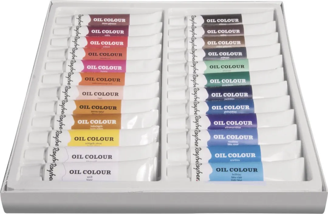 Rayher Olieverf Schilderset 24 Kleuren 12ml