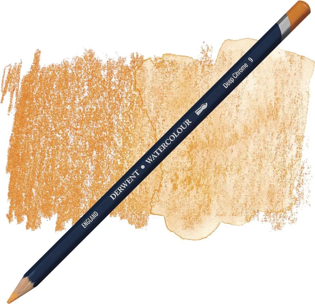 Derwent Watercolour Potlood Deep Chrome