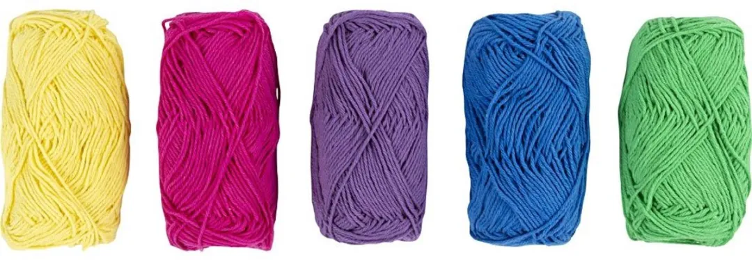 Creativ Company Katoengaren Kleurrijk - 100g (5x20g)
