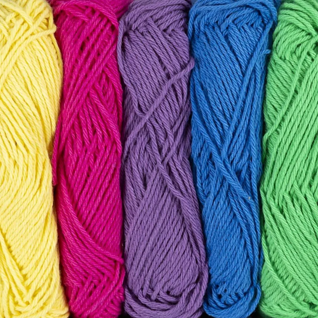 Creativ Company Katoengaren Kleurrijk - 100g (5x20g)