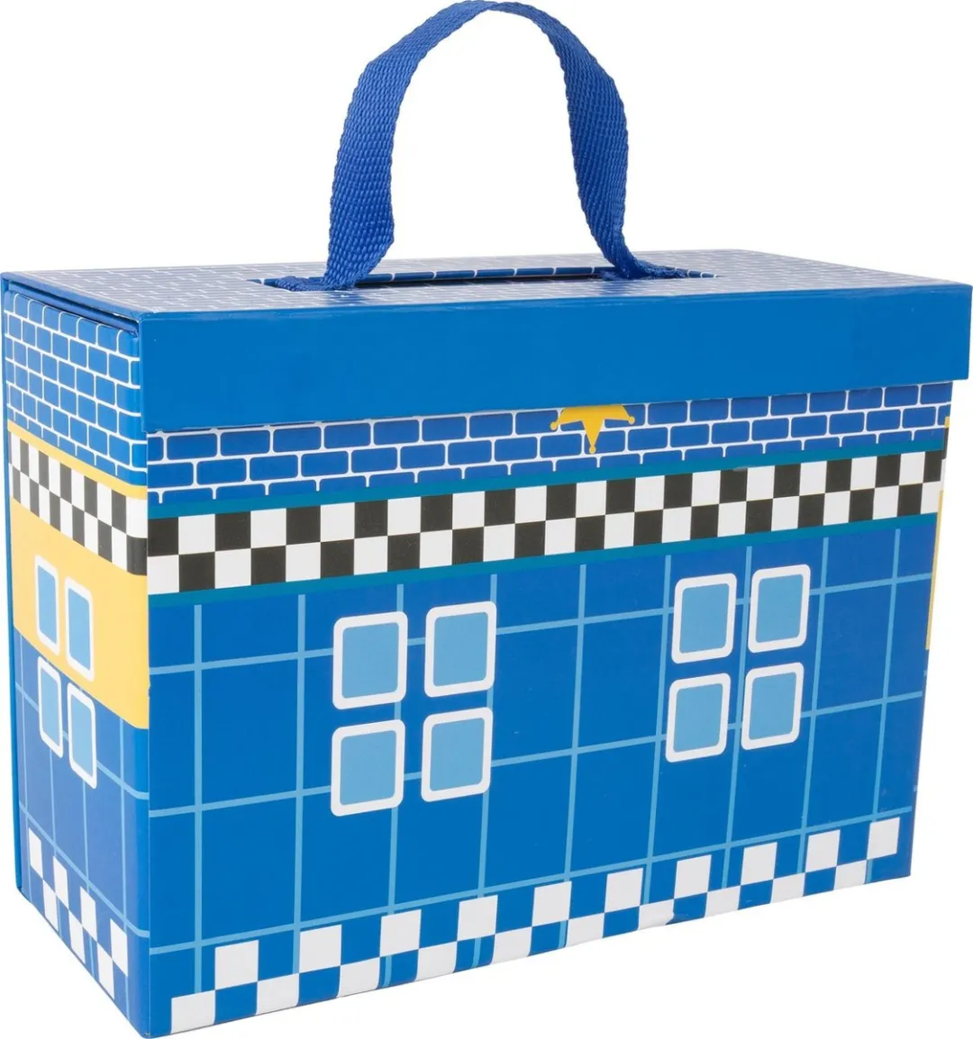Small Foot Politie Speelset Koffer - Blauw