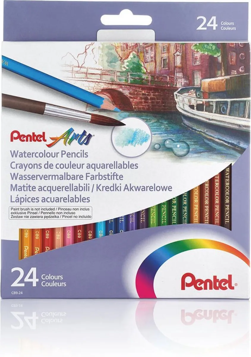 Pentel Aquarel Kleurpotloden