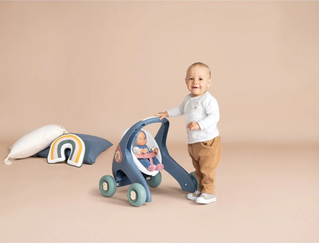 Smoby Woopie Little 3-in-1 Loopwagen - Multi kleuren