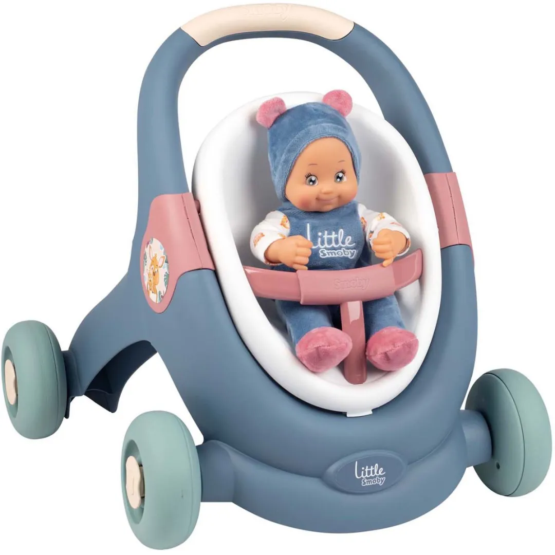 Smoby Woopie Little 3-in-1 Loopwagen - Multi kleuren - afbeelding 6 van 6