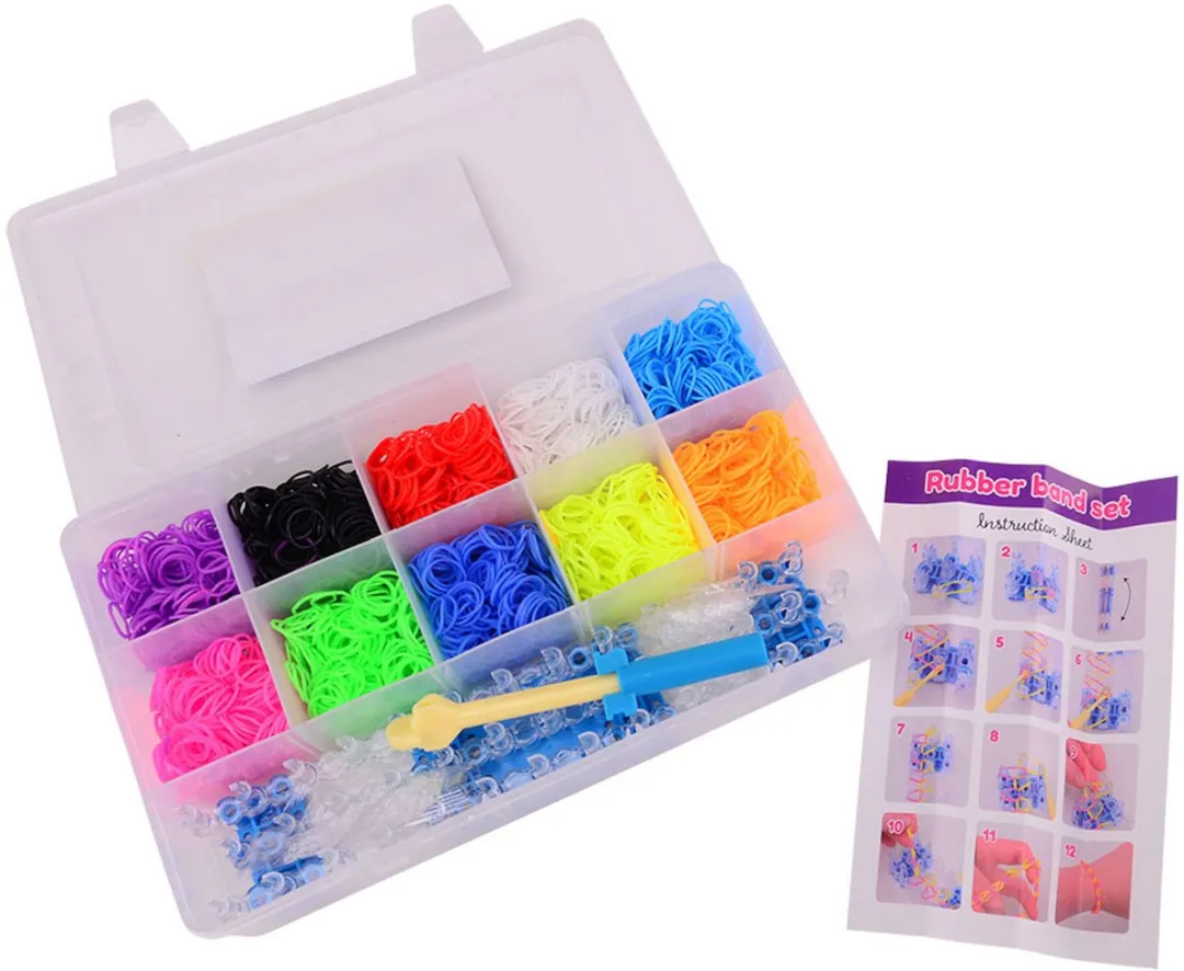 Johntoy Loom Armband Knoopset 29651 - 3000 Ringen