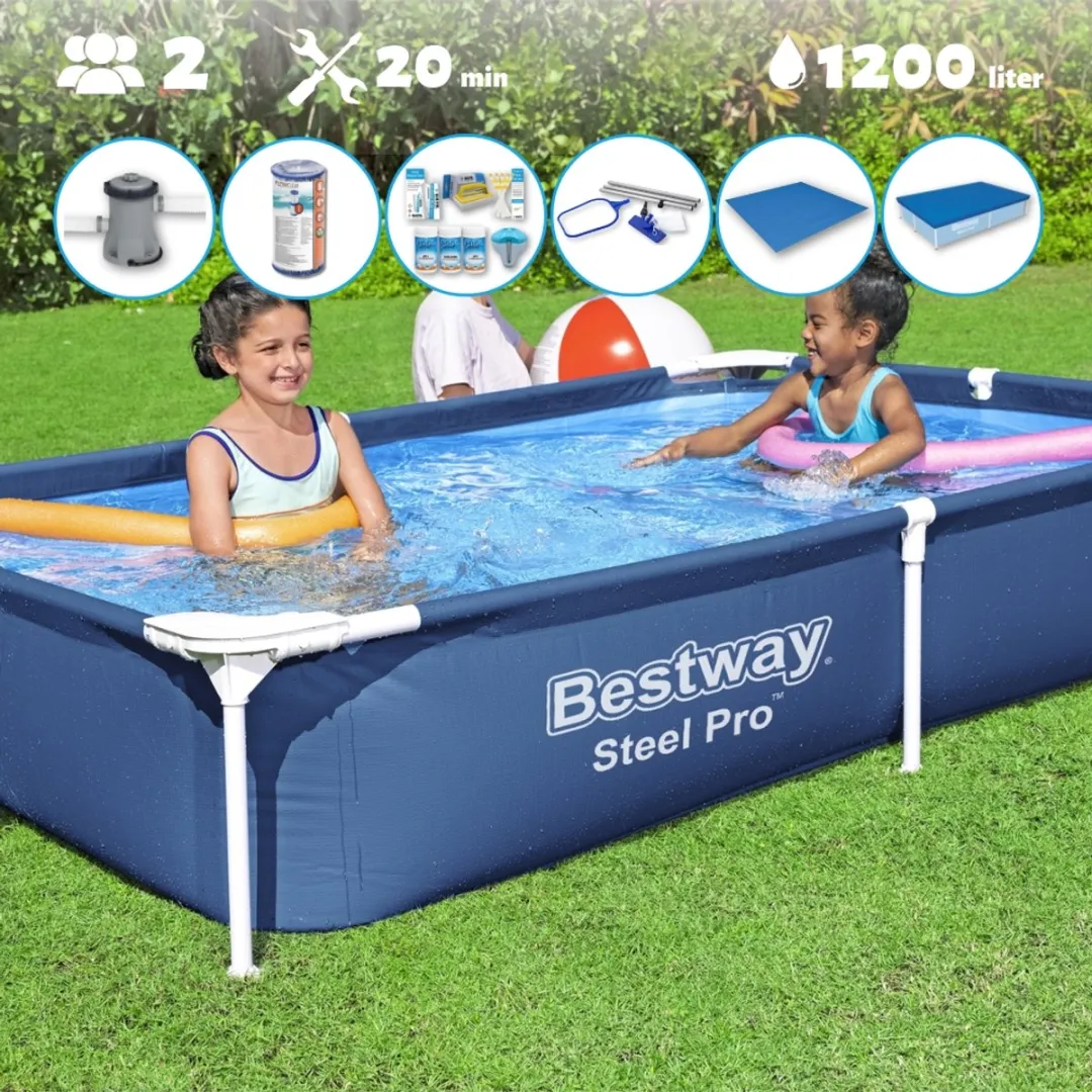Bestway Zwembad 221x150x43cm