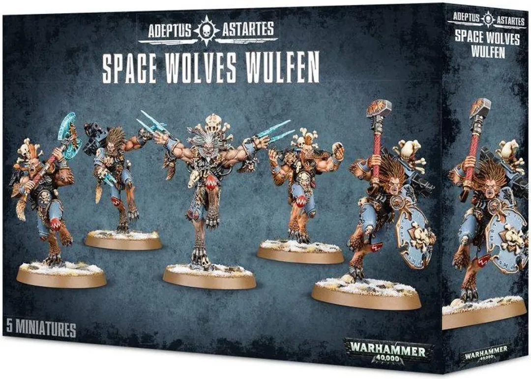 Games Workshop Warhammer 40.000 Space Wolves Wulfen