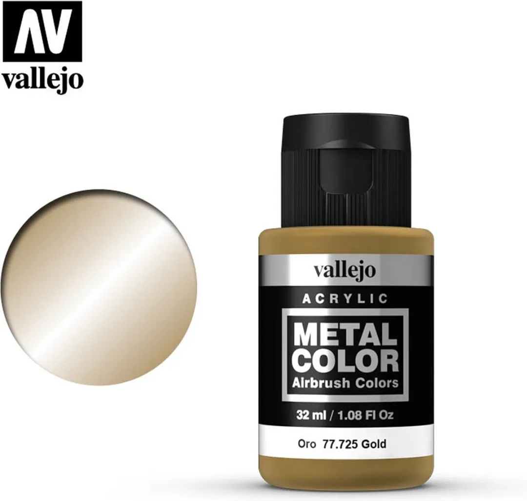Vallejo Hobbyverf Acrylverf 77725 Gold - 32ml