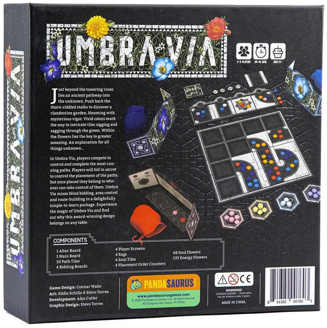 Pandasaurus Games Umbra Via Bordspel - 2-4 Spelers
