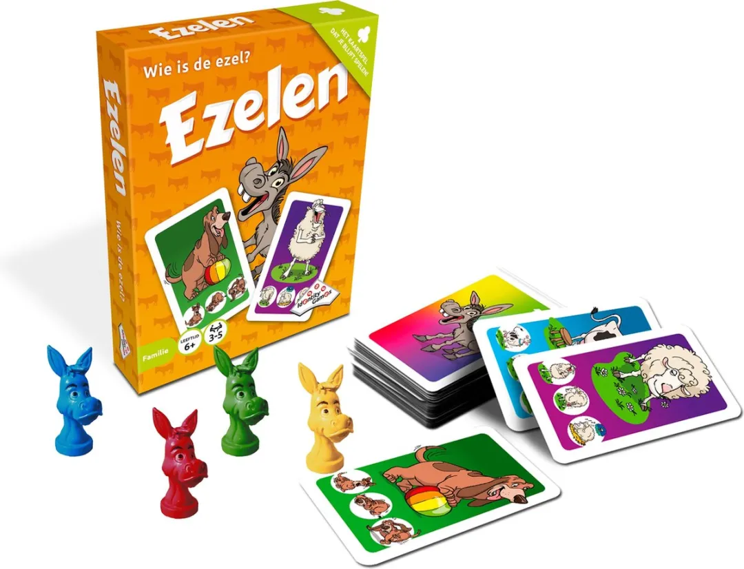 Identity Games Ezelen Kaartspel - 3-5 Spelers - MPN 8714649010826