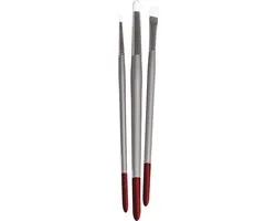 Rayher Textielverf Penselen - 6 Stuks Wit