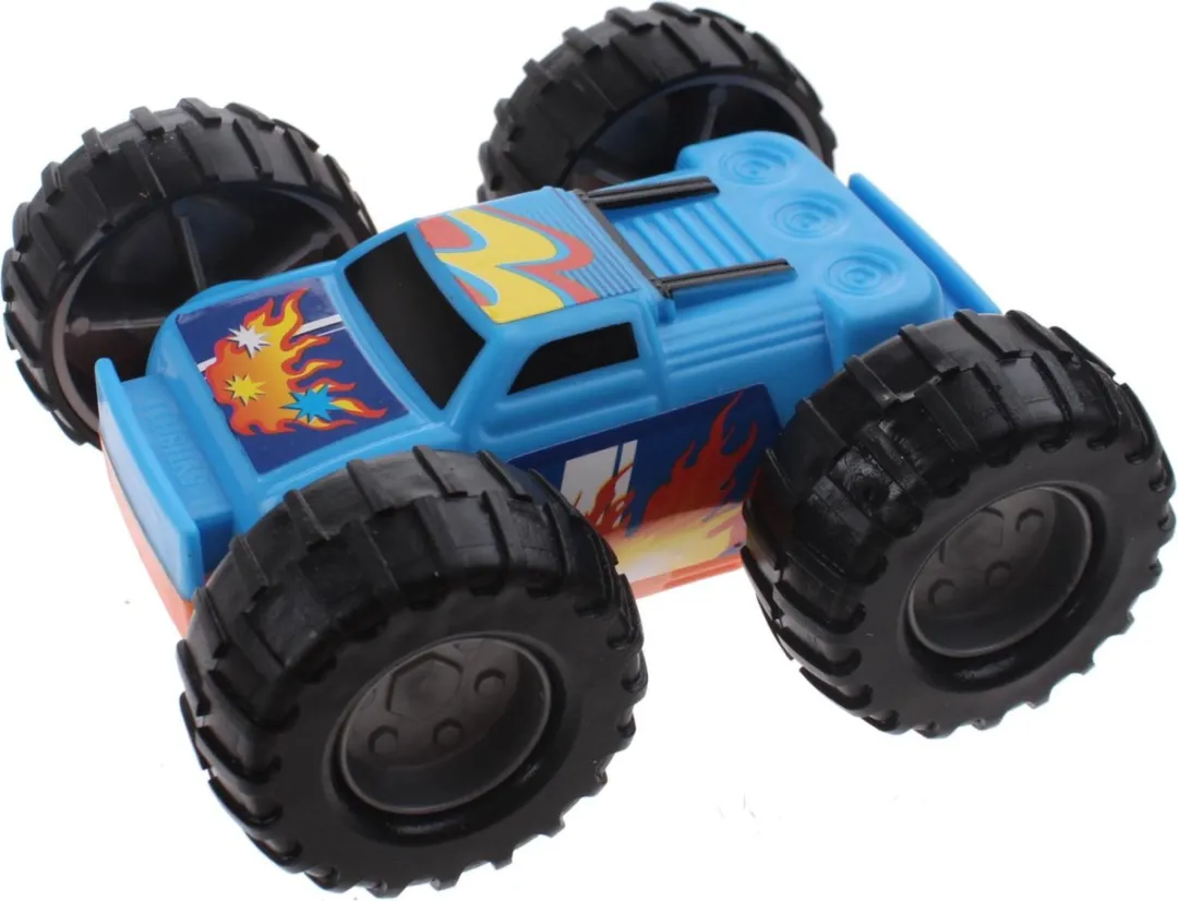 Johntoy Play Gear Flipover Auto - Blauw