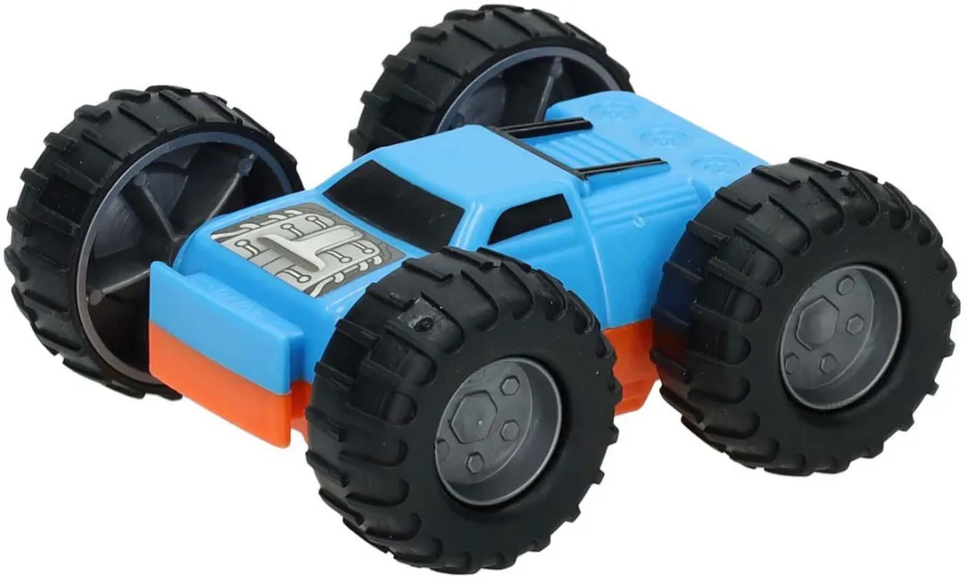 Johntoy Play Gear Flipover Auto - Blauw