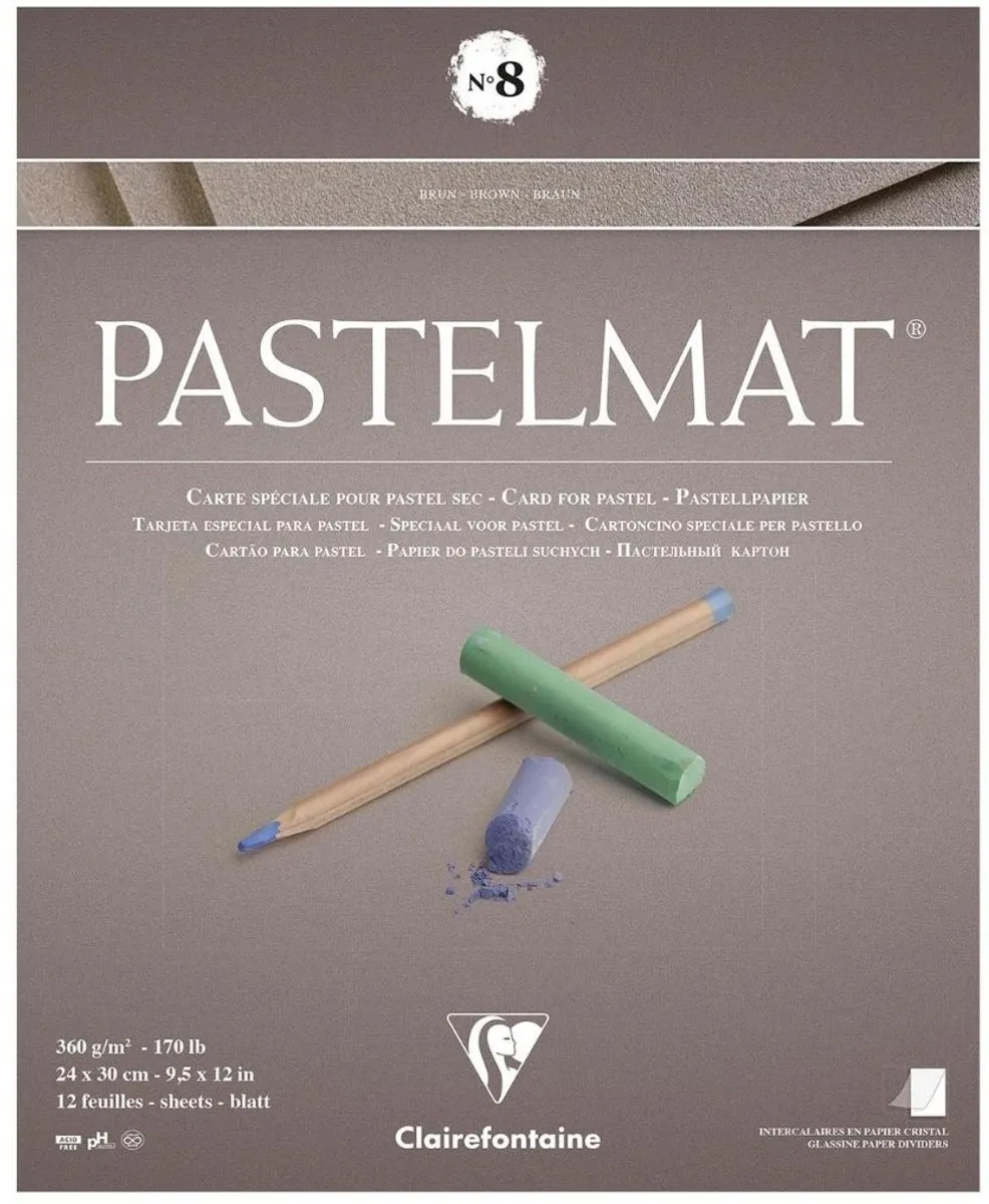 Clairefontaine Pastelmat Blok 8