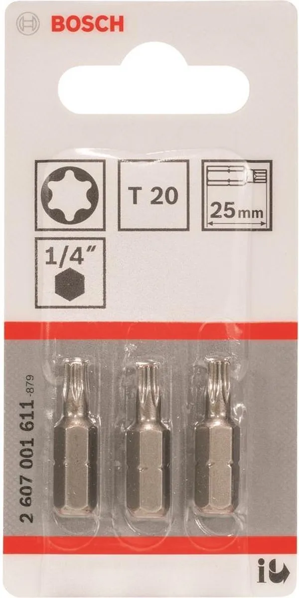 Bosch Bit T20 Extra-hard 25mm