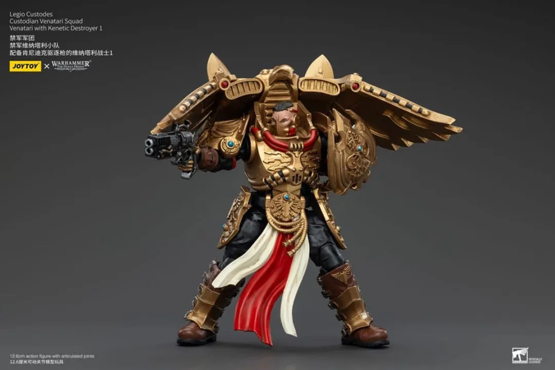 Joy Toy Warhammer 40K Horus Heresy Custodian Venatari 1/18 - JT00775 - Multi