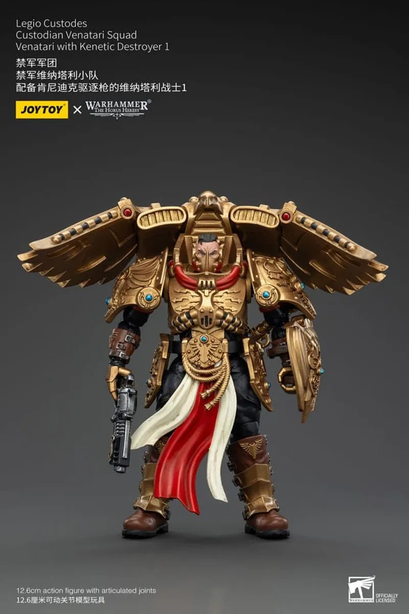 Joy Toy Warhammer 40K Horus Heresy Custodian Venatari 1/18