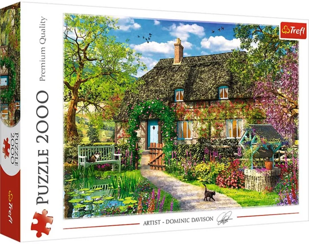 Trefl 2000 Landelijk Huisje Puzzle 1000 Stuks