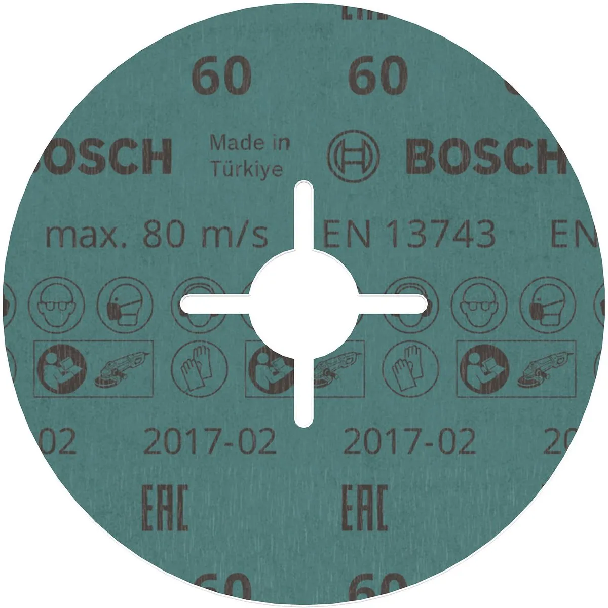 Bosch PRO R780 Vezelschijf 125mm G60 - 2608621612