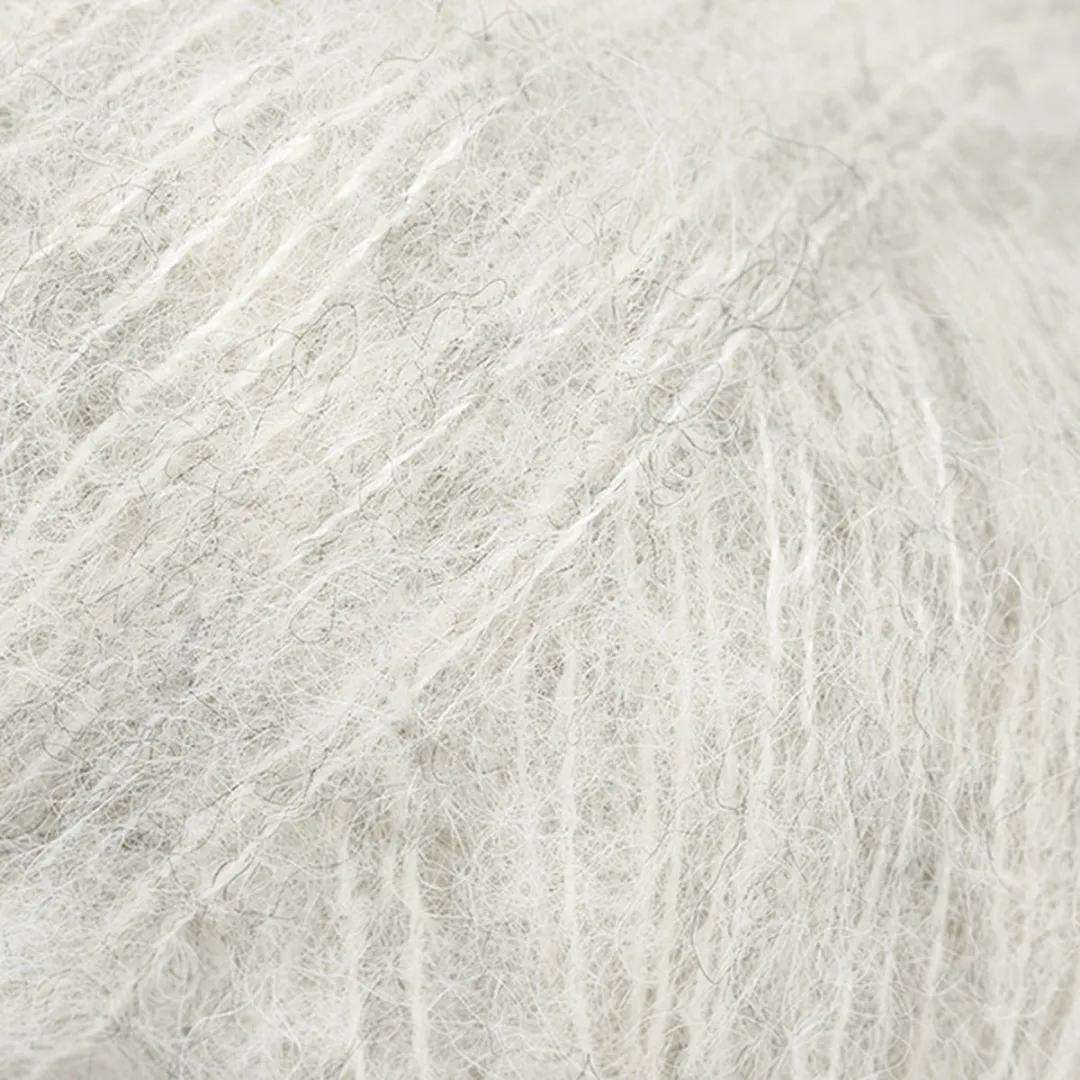 Drops Brushed Alpaca Silk Wol Garen 35 Parelgrijs