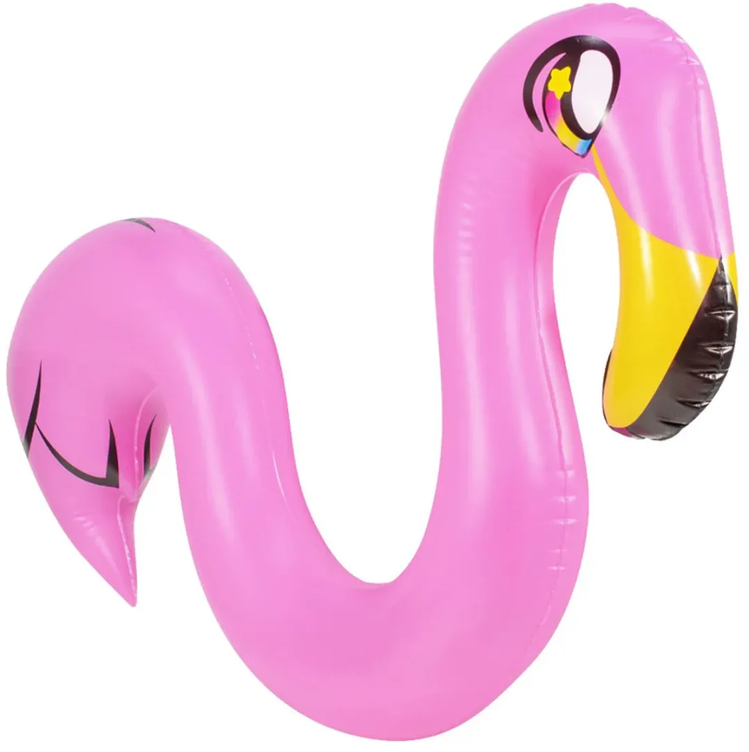 Sebra Flamingo Ride-On Noodle Pool Tube 163cm - Roze