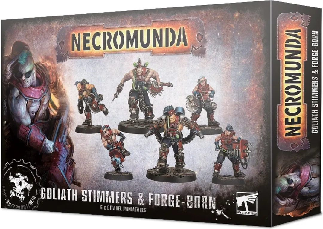 Games Workshop Necromunda Goliath Stimmers & Forge-Born