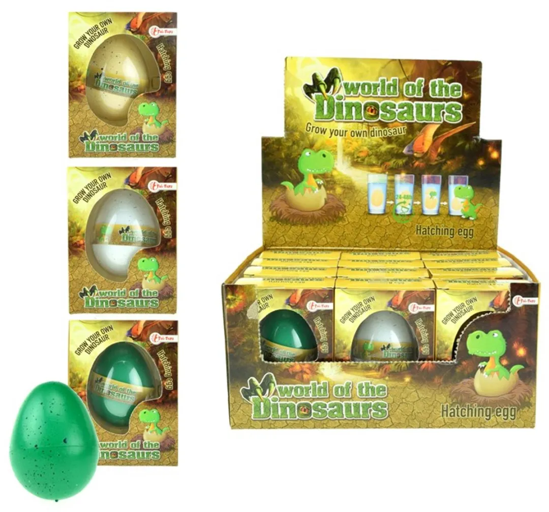 Toi-Toys Groei-ei Dinosaurus - Assorti