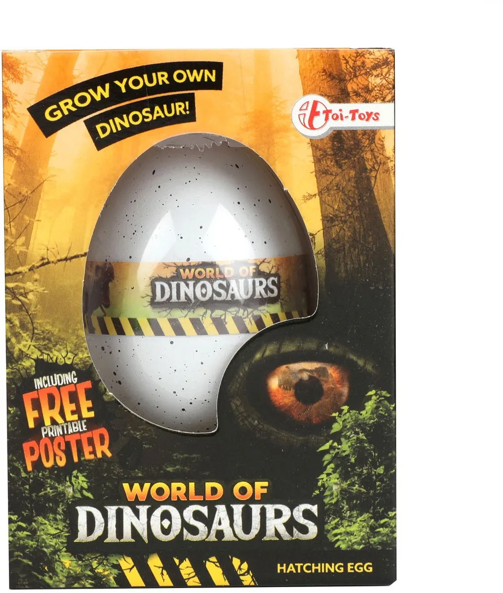 Toi-Toys Groei-ei Dinosaurus