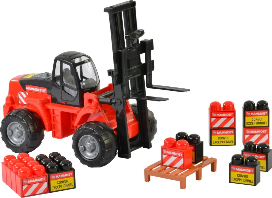 Mammoet Vorkheftruck + Stenen