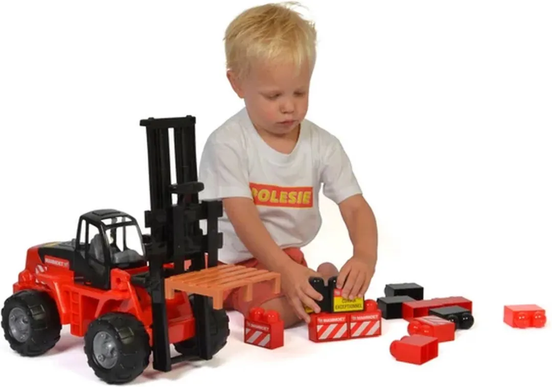 Mammoet Vorkheftruck + Stenen