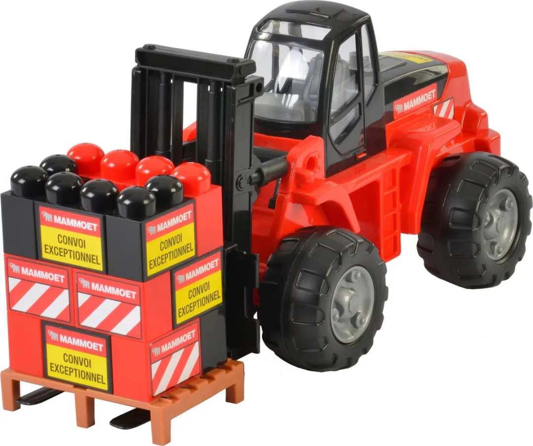 Mammoet Vorkheftruck + Stenen