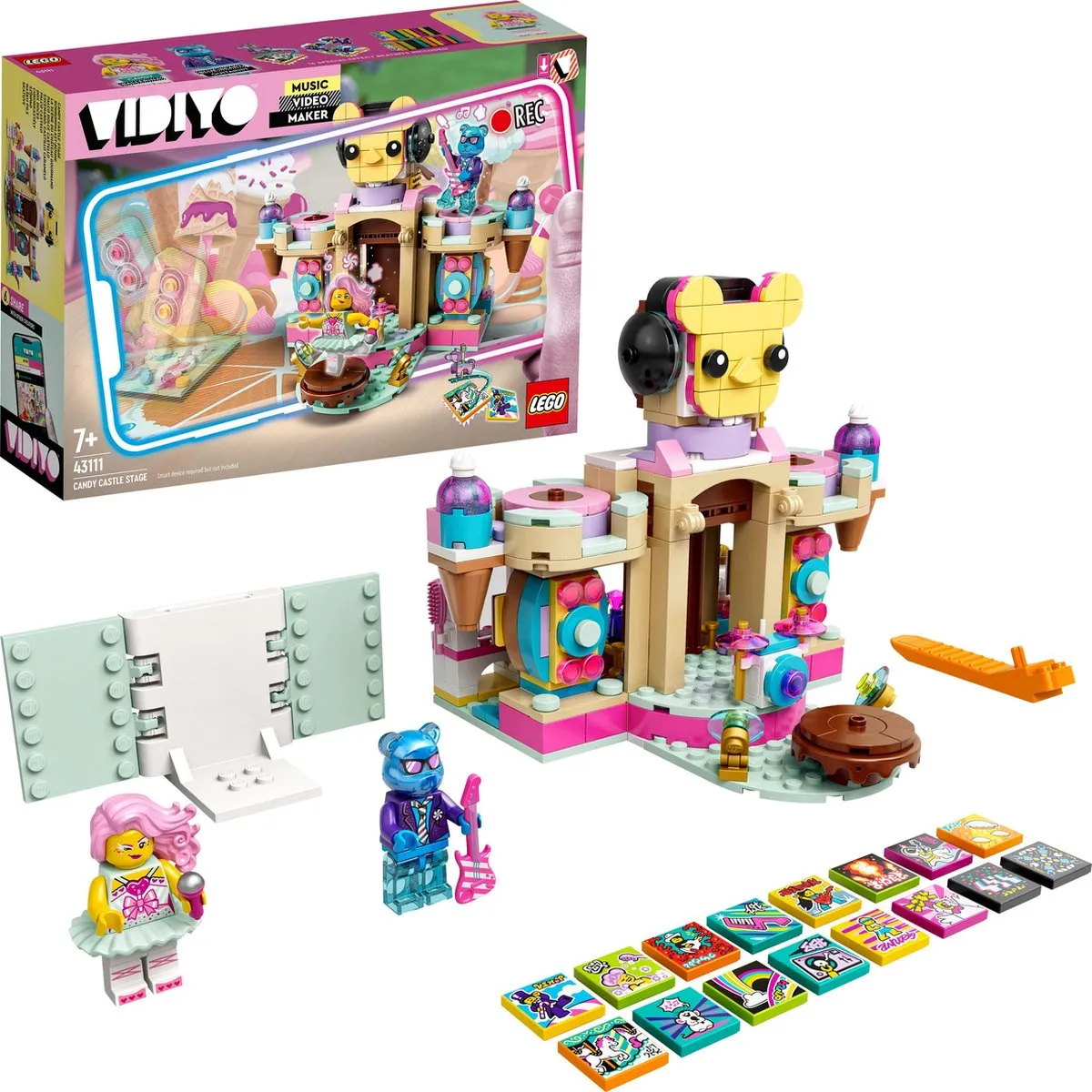 LEGO VIDIYO Candy Castle Stage 43111 - Roze