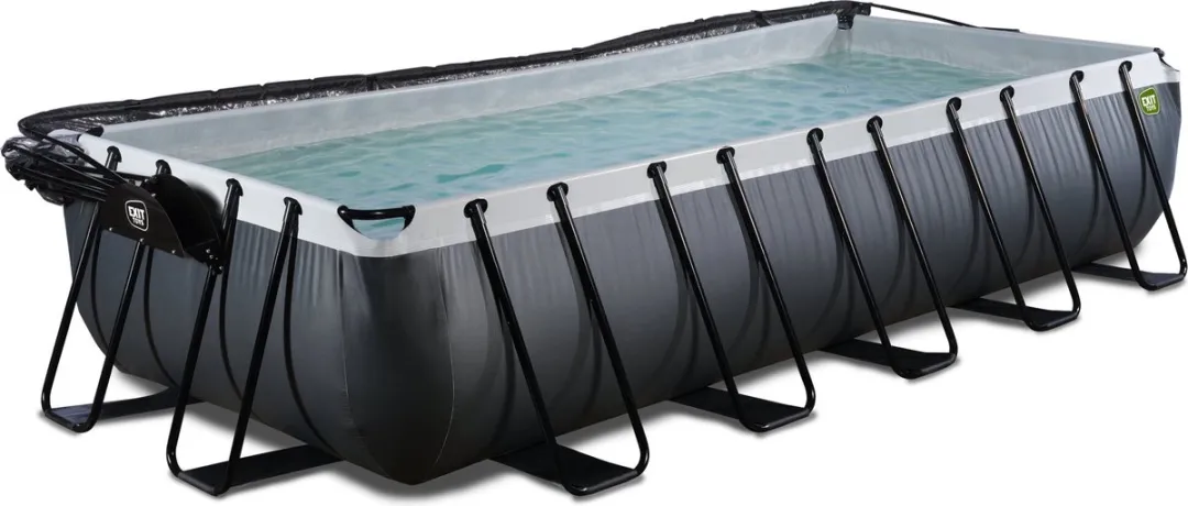 EXIT Toys Black Leather Zwembad 540x250x100cm