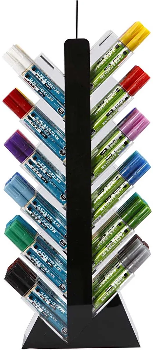 Creativ Company Glas- en Porseleinstiften 24 Kleuren
