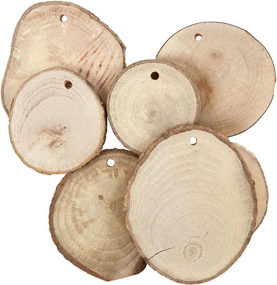 Creativ Company Houten Schijven 22 Stuks