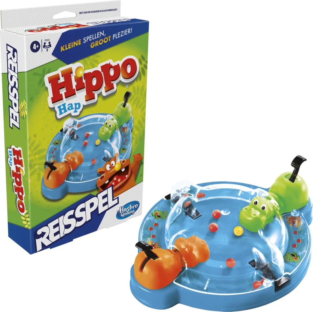 Hasbro Gaming Hippo Hap Reisspel - 2-4 Spelers