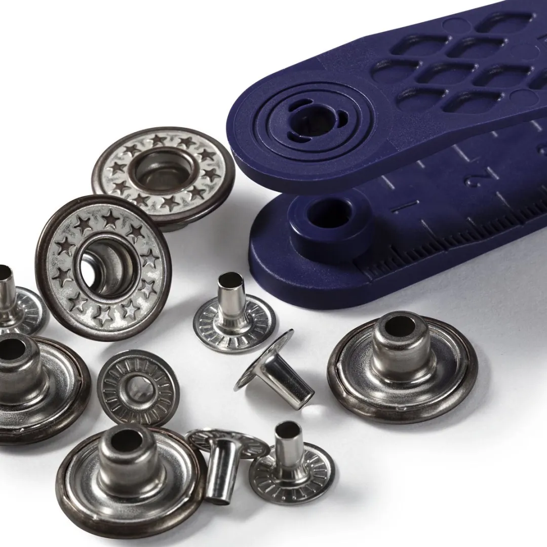 Prym Jeansknopen 15mm - 6 Stuks Zilver