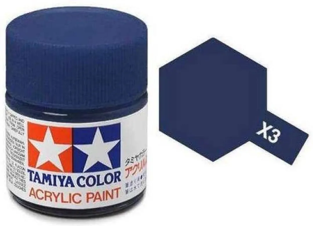 Tamiya X-3 Royal Blue Acrylverf 23ml