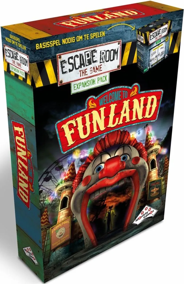 Identity Games Escape Room The Game Welcome to Funland Uitbreiding
