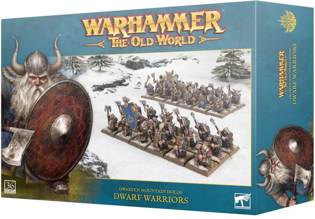 Games Workshop Warhammer Dwarf Warriors 10-07 - 477 Onderdelen
