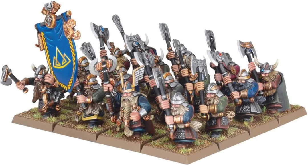 Games Workshop Warhammer Dwarf Warriors 10-07 - 477 Onderdelen