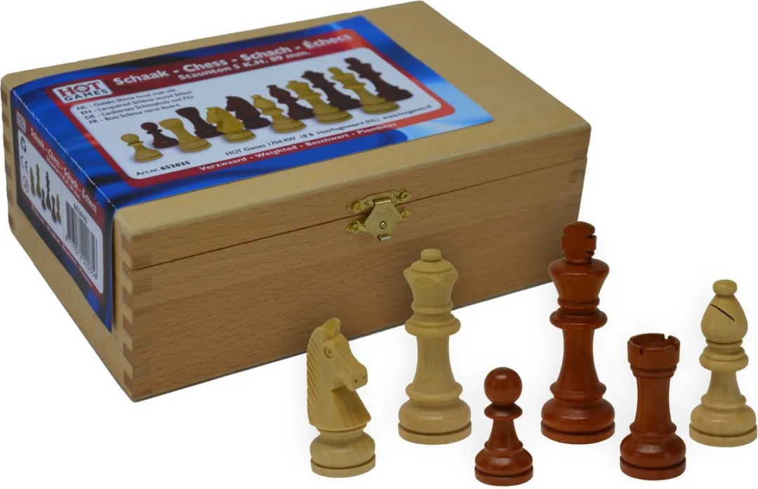 HOT Games Schaakstukken Staunton Maat 5