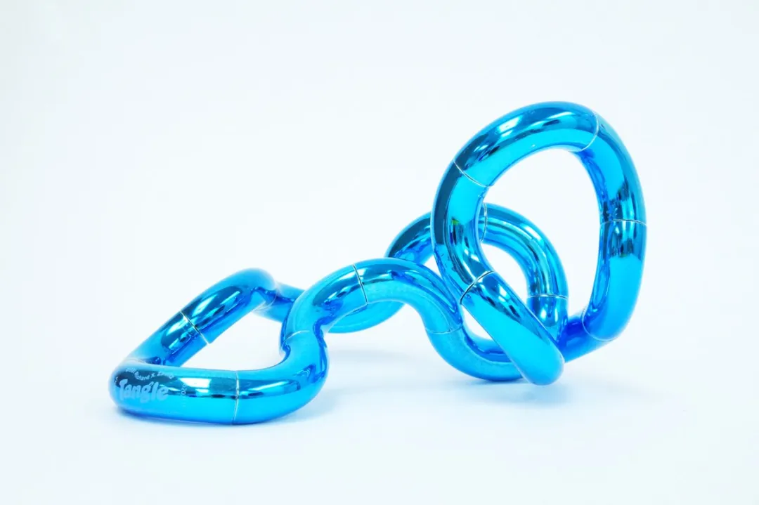 Tangle Metallic Junior Blauw